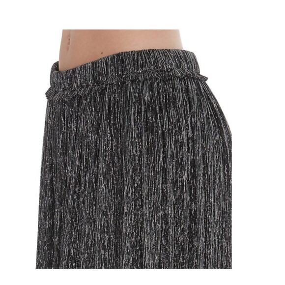 Isabel Marant Étoile Beatrice Metallic Pleated Skirt 36 - Picture 12 of 12